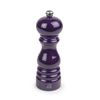 Moulin à poivre manuel u'Select en bois laqué, aubergine, 18 cm - Visuel 0